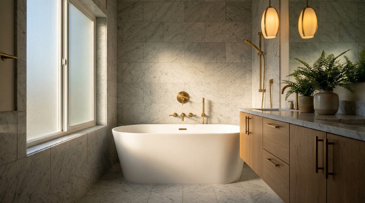 Why Acrylic Bath Walls Rule The Woodlands Bathrooms